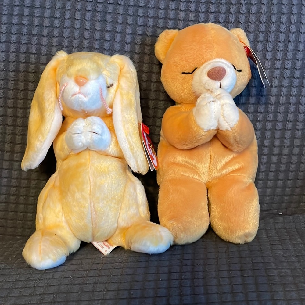 “Hope” and “Grace” Ty Beanie babies
